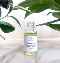 Geranium and Frankincense Face Oil