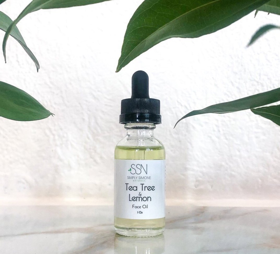 Tea Tree and Lemon Face Oil – Simply Simone Naturals